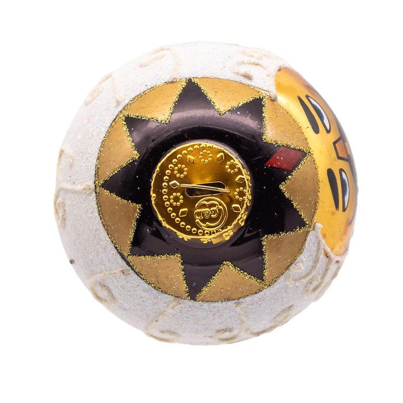 Kurt S. Adler Kurt Adler Nutcracker Design Glass Ball Ornament, 65mm, Set of 4 - Image 5